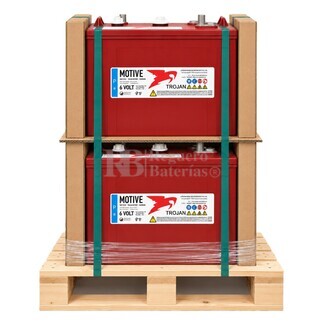 Pack 2 Bater�as TROJAN T-105 | 6 Voltios 225A